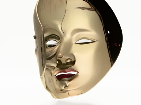 3D Printing Japanese Broken Beauty Ubume Yurei Nipponese toy 3D Modell