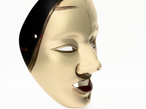 3D Printing Japanese Broken Beauty Ubume Yurei Nipponese toy 3D Modell