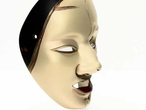 3D Printing Japanese Broken Beauty Ubume Yurei Nipponese toy 3D Model