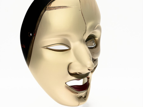 3D Printing Japanese Broken Beauty Ubume Yurei Nipponese toy 3D Modell