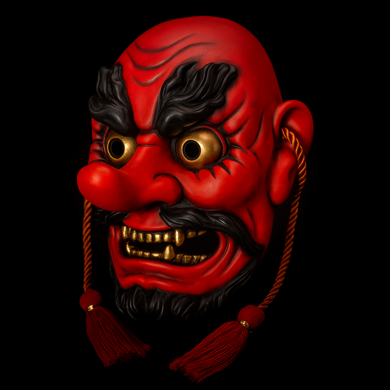 3D Printing Japanese Red God Tengu Nipponese toy 3D Model .c4d .max .obj .3ds .fbx .stl .blend 
