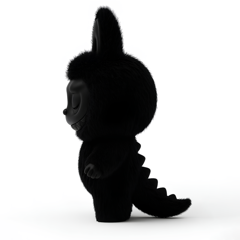 3D Printing Black Zimomo Tail The Monsters toy 3D Model .c4d .max .obj .3ds .fbx .stl .blend 