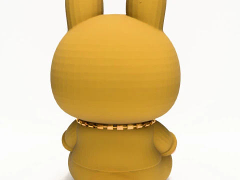 3D Printing Sacai Sit LabubuThe Monsters toy 3D Model