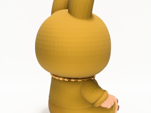 3D Printing Sacai Sit LabubuThe Monsters toy 3D 模型