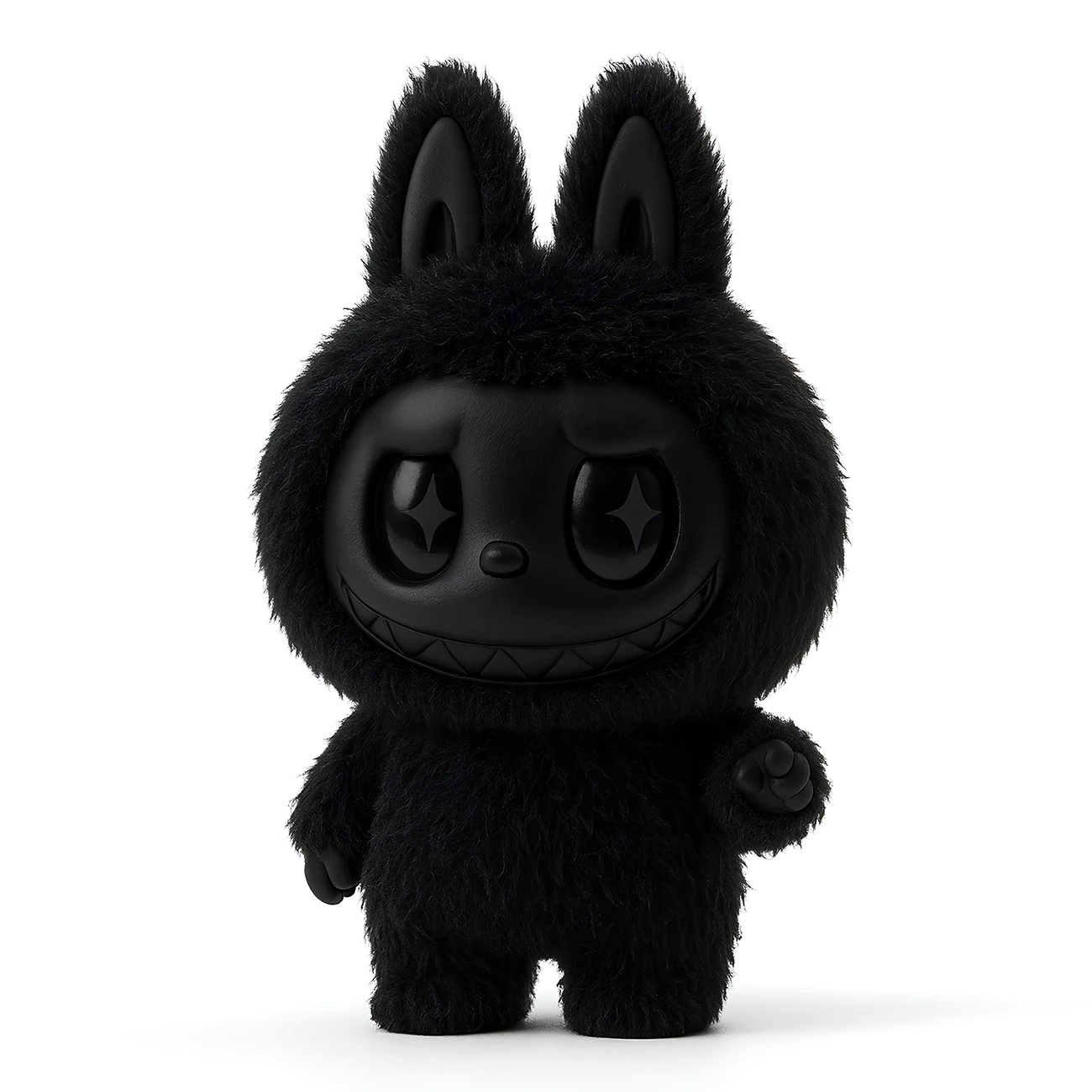 3D Printing Black Labubu The Monsters toy 3D Model .c4d .max .obj .3ds .fbx .stl .blend 