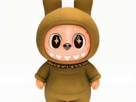 3D Printing Sacai Zimomo Tail The Monsters toy 3D Model