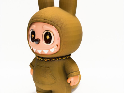 3D Printing Sacai Zimomo Tail The Monsters toy 3D Model