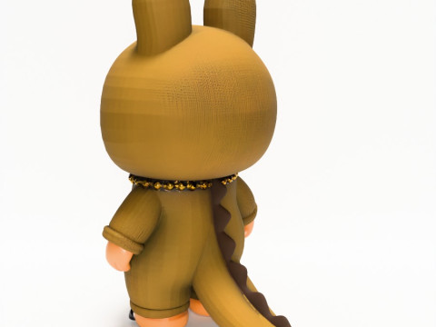3D Printing Sacai Zimomo Tail The Monsters toy 3D Model