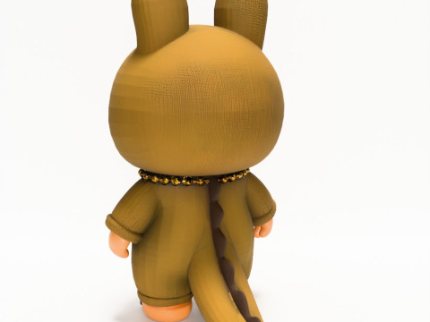 3D Printing Sacai Zimomo Tail The Monsters toy 3D Model