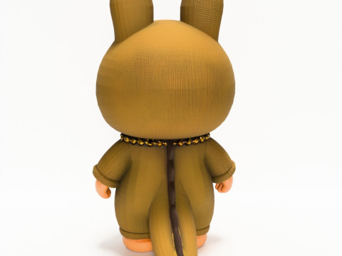 3D Printing Sacai Zimomo Tail The Monsters toy 3D Model