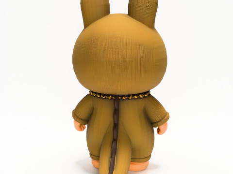 3D Printing Sacai Zimomo Tail The Monsters toy 3D Model