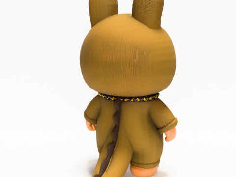 3D Printing Sacai Zimomo Tail The Monsters toy 3D Model
