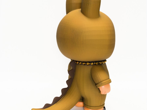 3D Printing Sacai Zimomo Tail The Monsters toy 3D Model