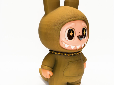 3D Printing Sacai Zimomo Tail The Monsters toy 3D Model