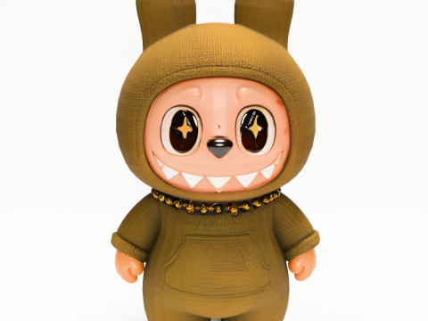 3D Printing Sacai Zimomo Tail The Monsters toy 3D Model