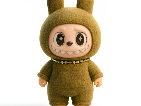 3D Printing Sacai Labubu The Monsters toy 3D 모델