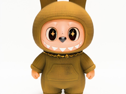 3D Printing Sacai Labubu The Monsters toy 3D 模型