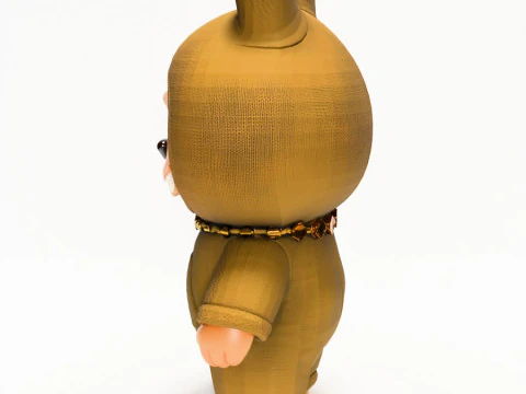 3D Printing Sacai Labubu The Monsters toy 3D Model