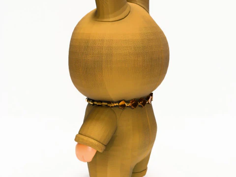 3D Printing Sacai Labubu The Monsters toy 3D Model