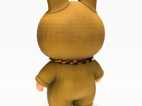 3D Printing Sacai Labubu The Monsters toy 3D 模型