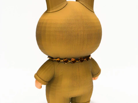3D Printing Sacai Labubu The Monsters toy 3D Model