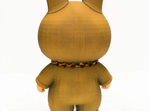 3D Printing Sacai Labubu The Monsters toy 3D Model