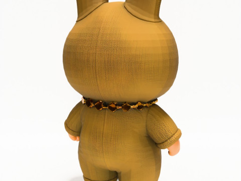 3D Printing Sacai Labubu The Monsters toy 3D 模型