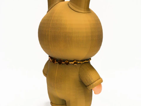 3D Printing Sacai Labubu The Monsters toy 3D Model