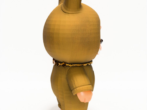 3D Printing Sacai Labubu The Monsters toy 3D 模型