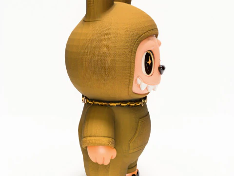 3D Printing Sacai Labubu The Monsters toy 3D Model