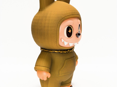 3D Printing Sacai Labubu The Monsters toy 3D 模型
