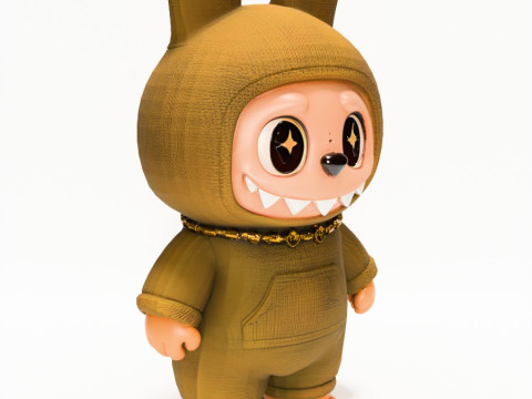 3D Printing Sacai Labubu The Monsters toy 3D 模型