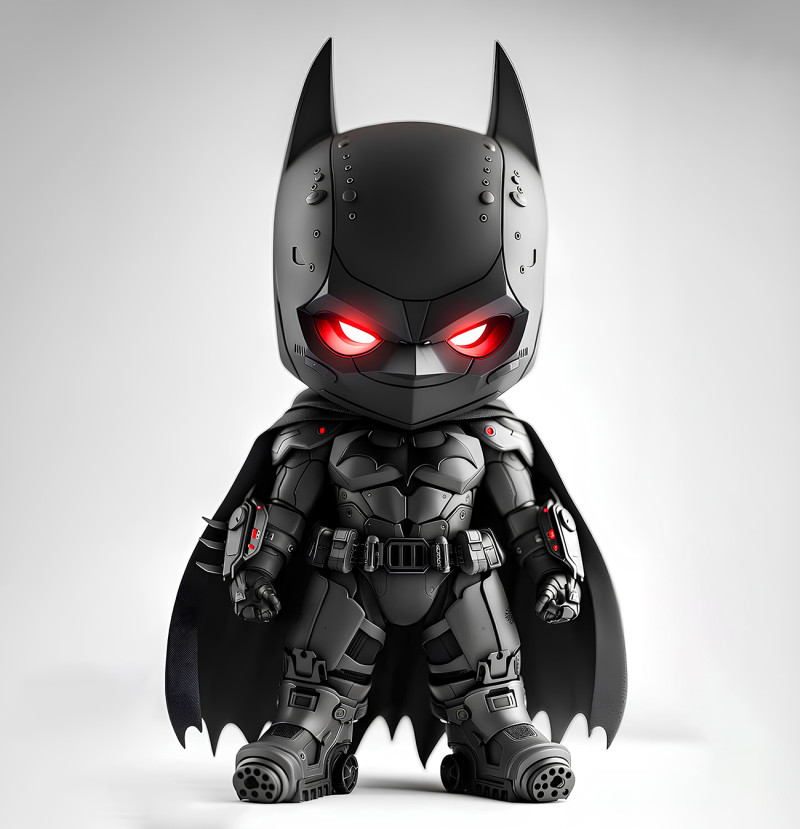 3D Printing Cyberpunk Batman Mecha toy Modelo 3D .c4d .max .obj .3ds .fbx .stl .blend 