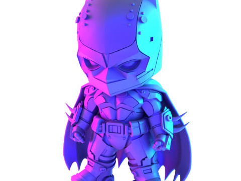 3D Printing Cyberpunk Batman Mecha toy Modelo 3D