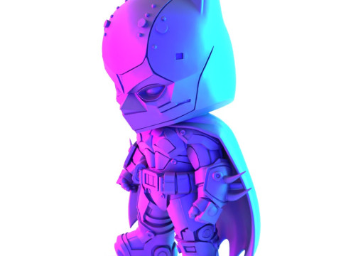 3D Printing Cyberpunk Batman Mecha toy Modelo 3D