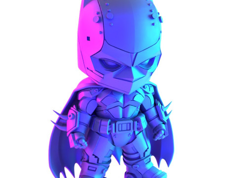 3D Printing Cyberpunk Batman Mecha toy Modelo 3D