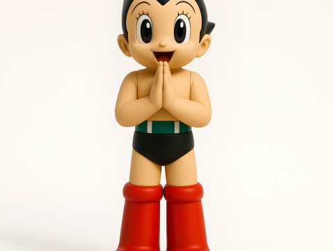 3D Printing Astro Boy Diverse Life Series toy Model 3D