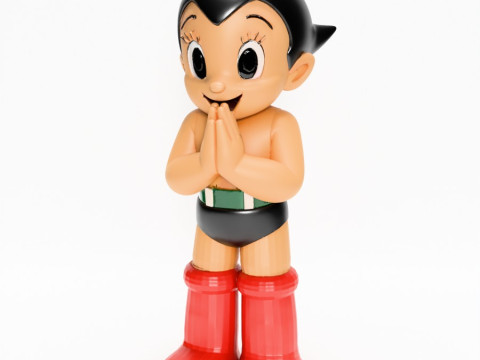 3D Printing Astro Boy Diverse Life Series toy Model 3D