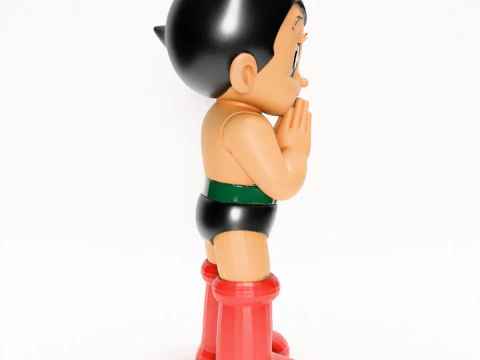 3D 프린팅 아스트로 보이 다양한 생활 시리즈 장난감 3D 모델