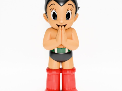 3D Printing Astro Boy Diverse Life Series toy Model 3D