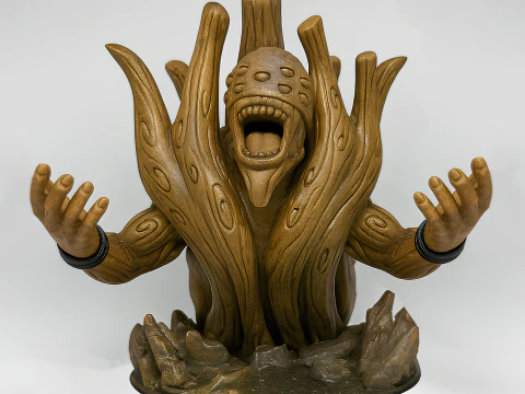 Support Lego d'impression 3D Gedo Mazo Akatsuki Naruto Shippuden jouet Modèle 3D