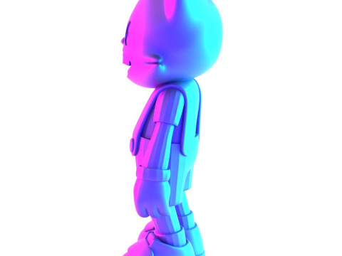 3D Printing Janky Superplastic Lil Helpers toy 3D Model