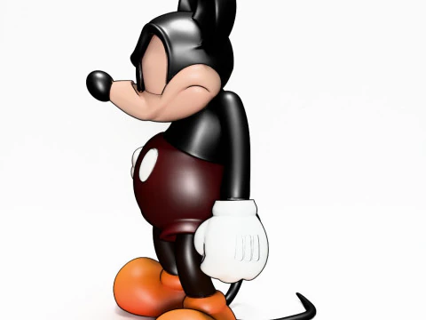 3D Printing Mad Mickey Mouse Dark toy 3D Model