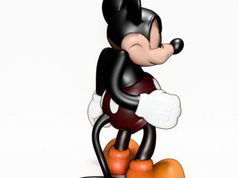 3D Printing Mad Mickey Mouse Dark toy Model 3D