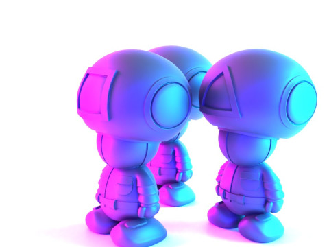3D Printing Squid Games Toad Trooper Mario Bros toy 3D Model