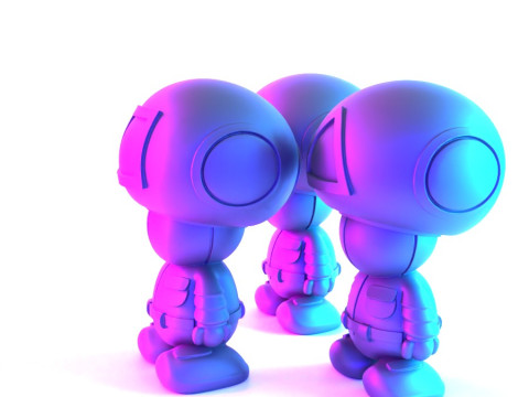 3D Printing Squid Games Toad Trooper Mario Bros toy 3D Model