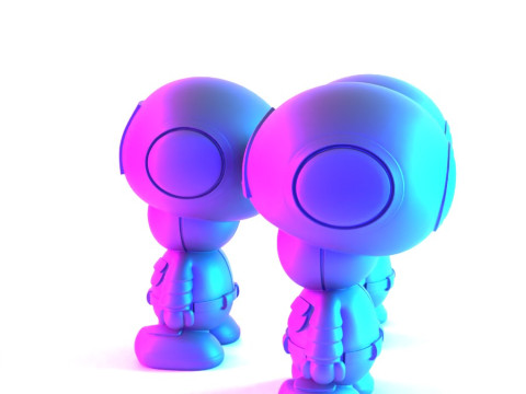 3D Printing Squid Games Toad Trooper Mario Bros toy 3D Model