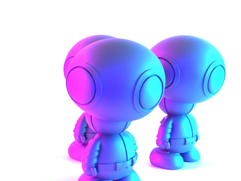 3D Printing Squid Games Toad Trooper Mario Bros toy 3D Model