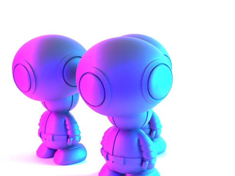 3D Printing Squid Games Toad Trooper Mario Bros toy 3D Model