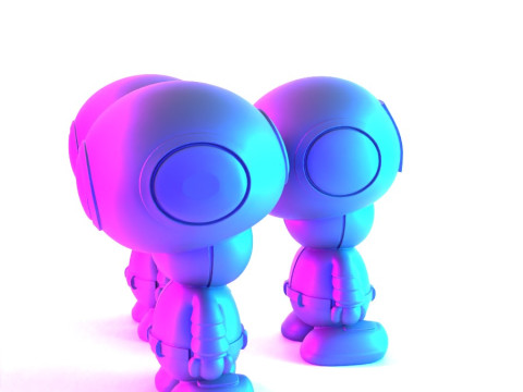 3D Printing Squid Games Toad Trooper Mario Bros toy 3D Model